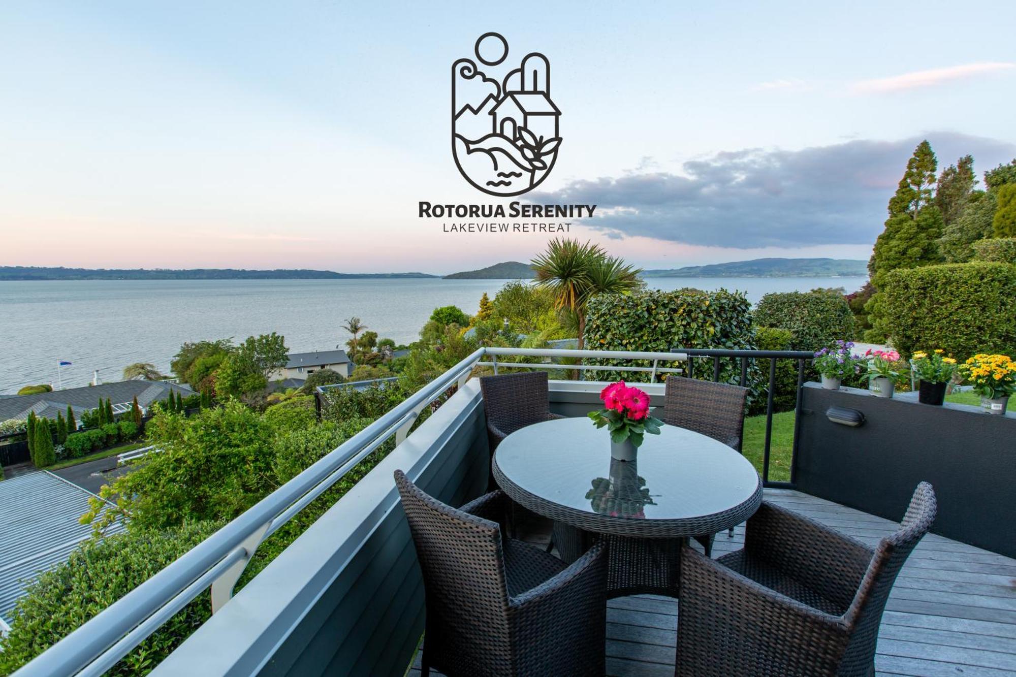 Rotorua Serenity Lakeview Retreat Экстерьер фото